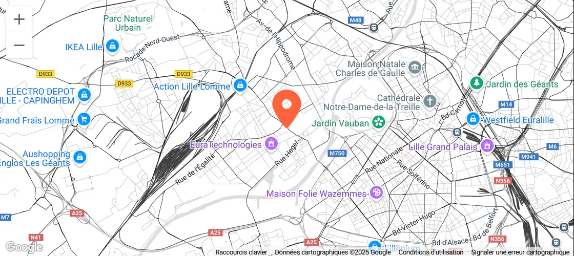 Localisation Immométro Lille